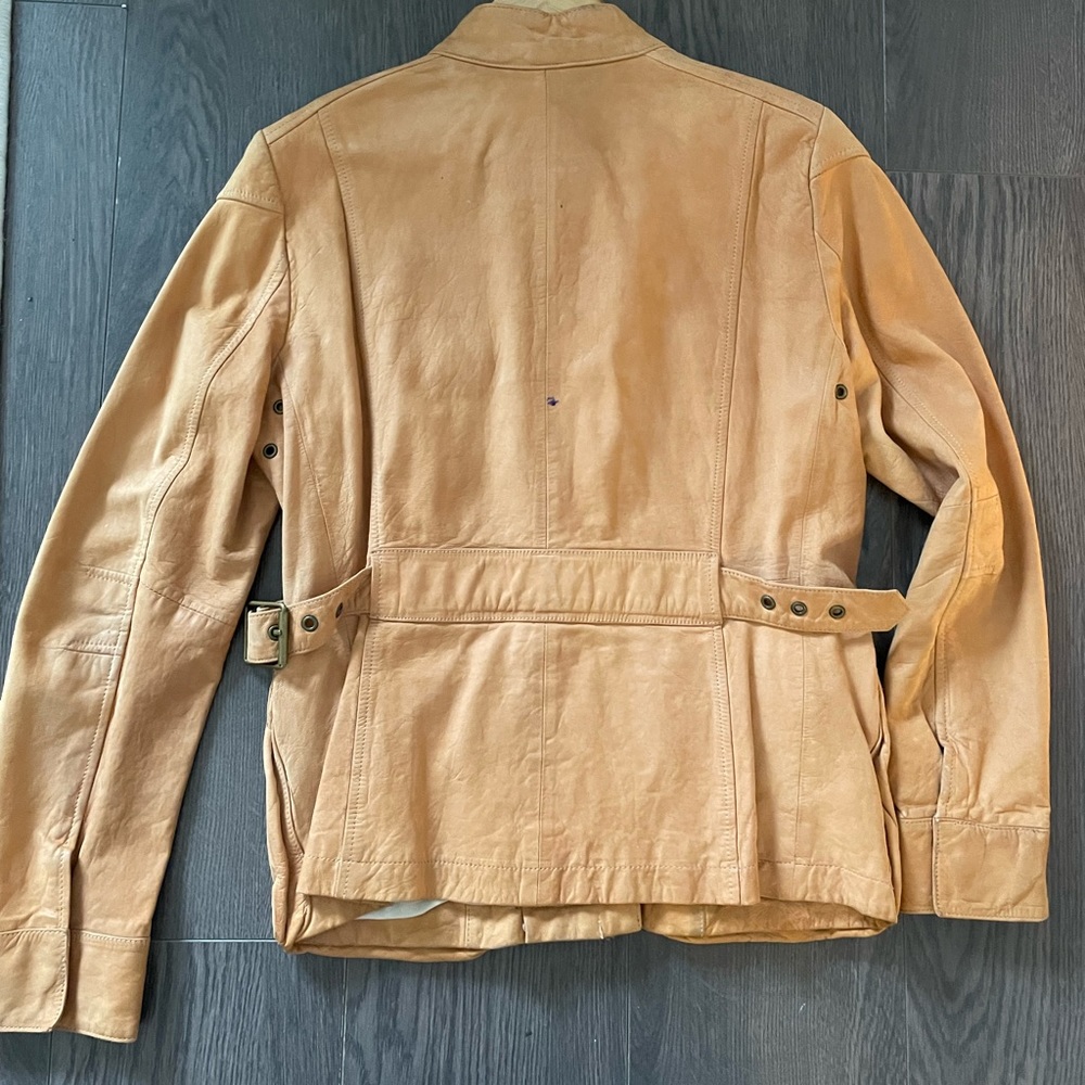 Mustard suede jacket
